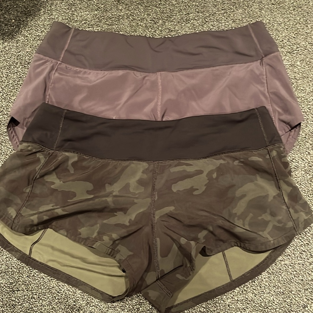 Lululemon Speed Up Short 2.5” Lowrise Size 6